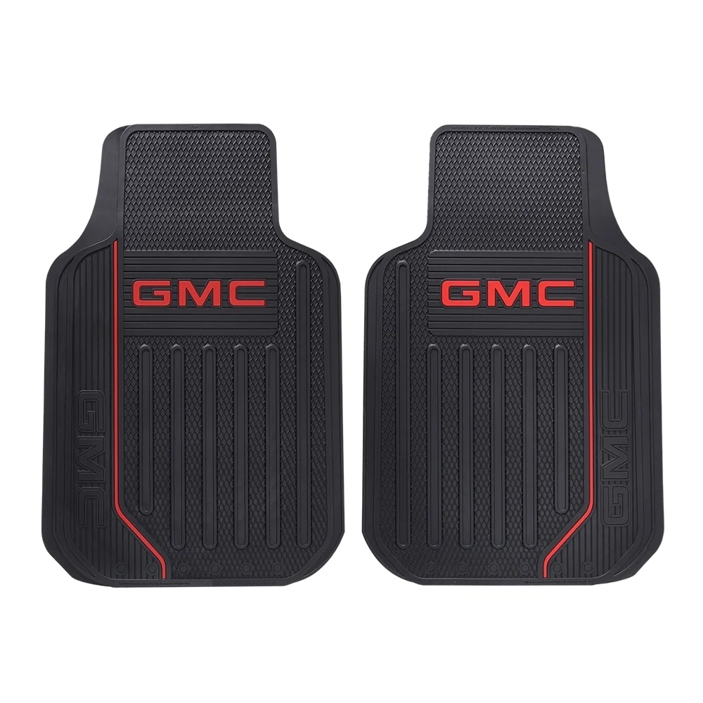 001744R01 – PLASTICOLOR Floor Mat, Black GMC Logo Rubber - view 2